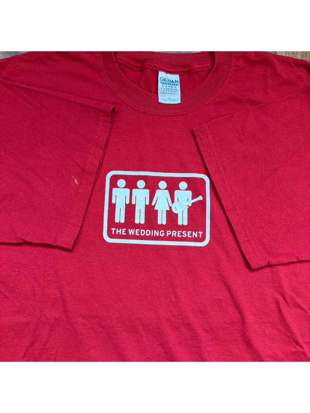 Vintage The Wedding Present Band T Shirt XL Indie Alt Rock Concert